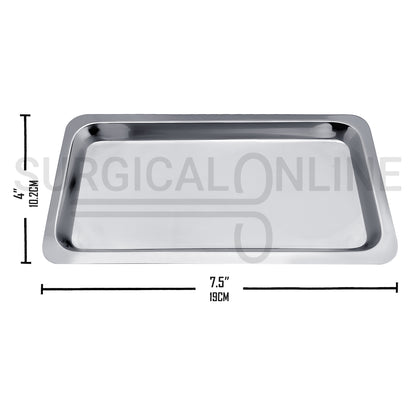 Dental Plain Scaler Tray 7.5″ × 4.5″