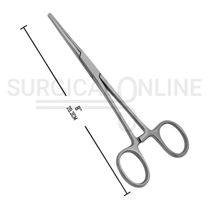 Rochester Carmalt Forceps Straight 8.00"