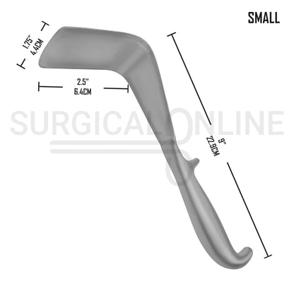 Doyen Vaginal Retractor 9.00″ Small Blade 1.75″ x 2.5″