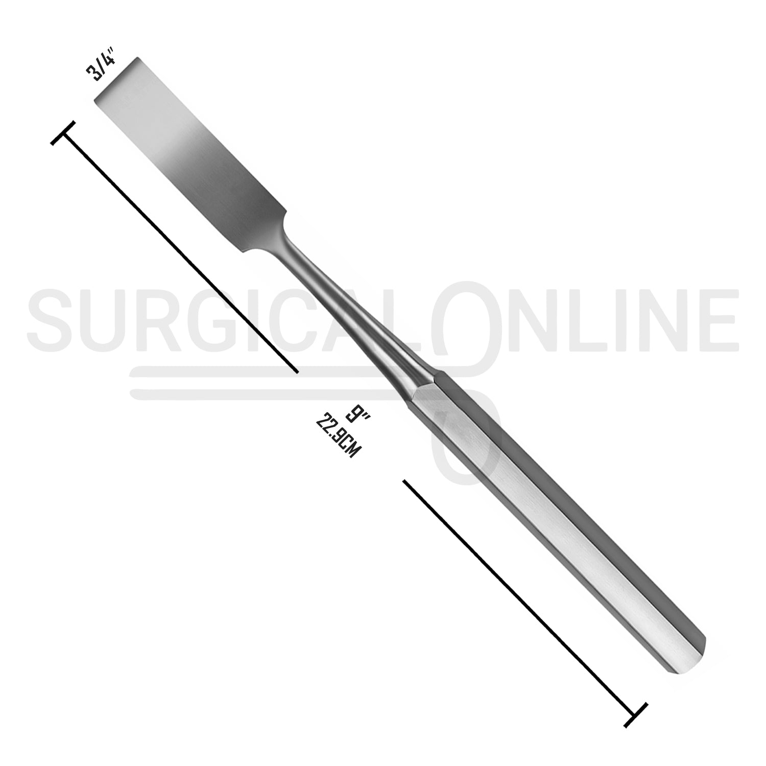 Hibbs Chisel 9″ Straight 3/4″ Wide Blade