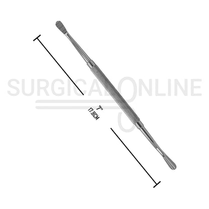 Bone File Howard #12 Double Ended 7.00"