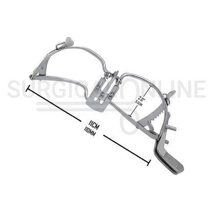 Whitehead Mouth Gag With Tongue Depressor 11cm Pediatric
