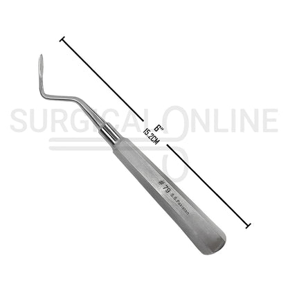 Dental Root Tip Pick Elevator #79 Left Angle 6″