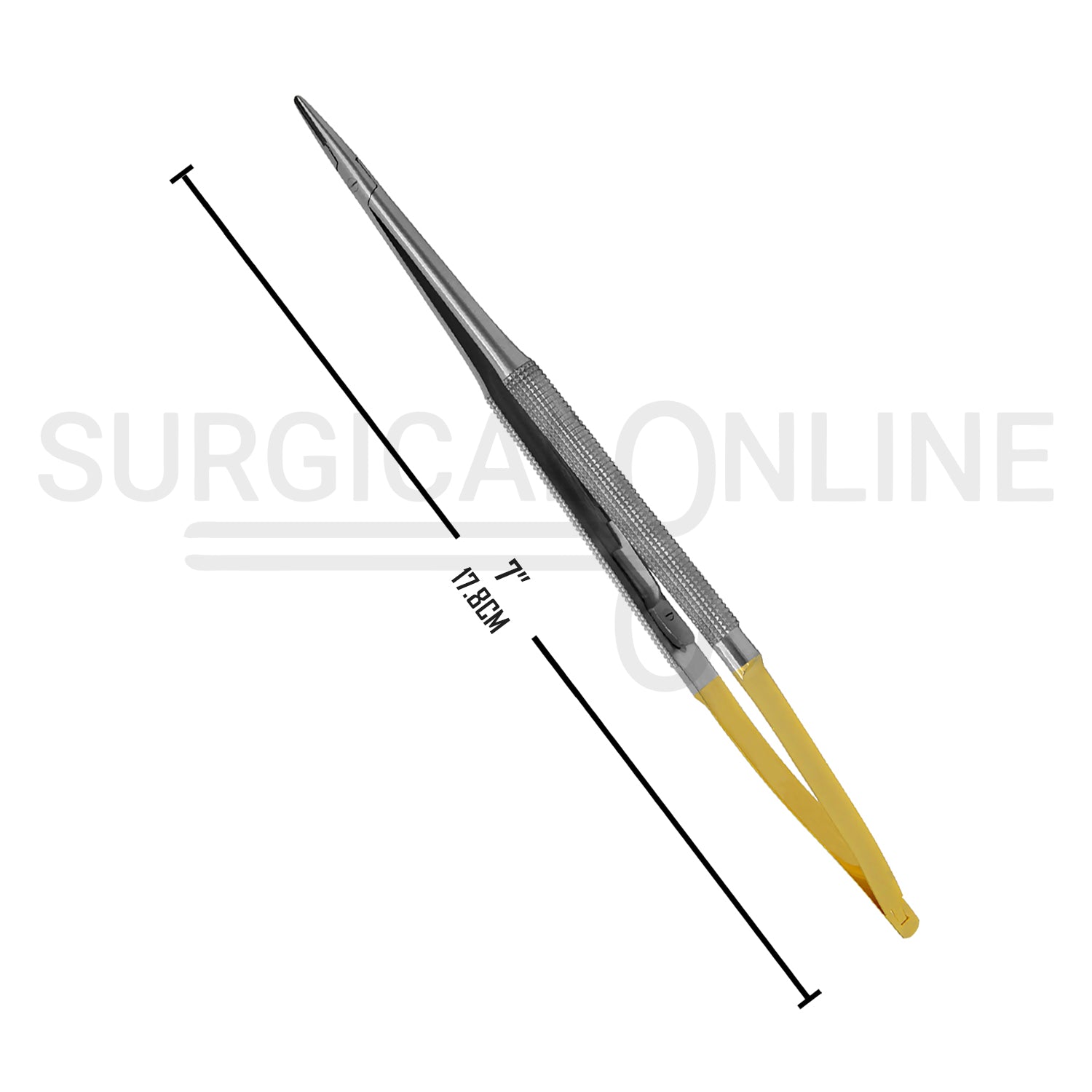 TC Castroviejo Needle Holder 7″ Straight With Lock