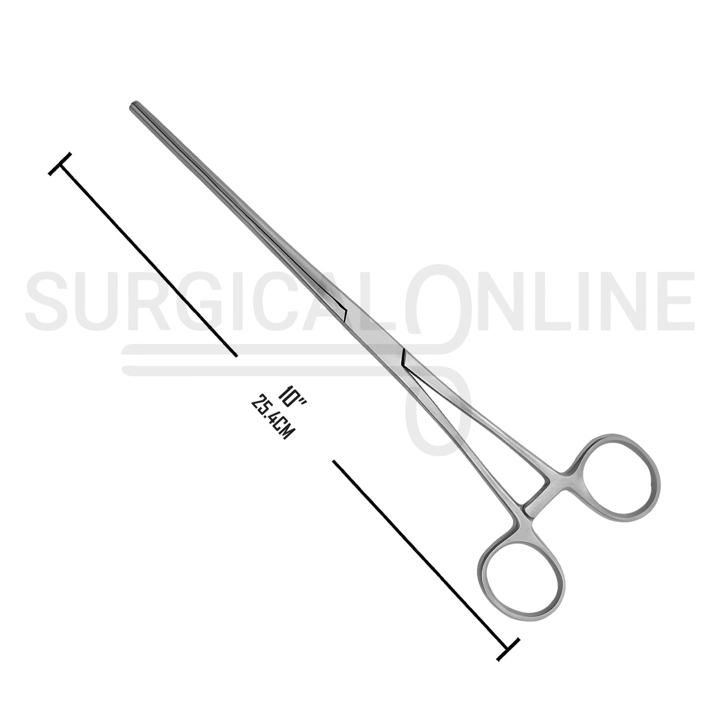 Bozeman Uterine Dressing Forceps Straight 10.00"