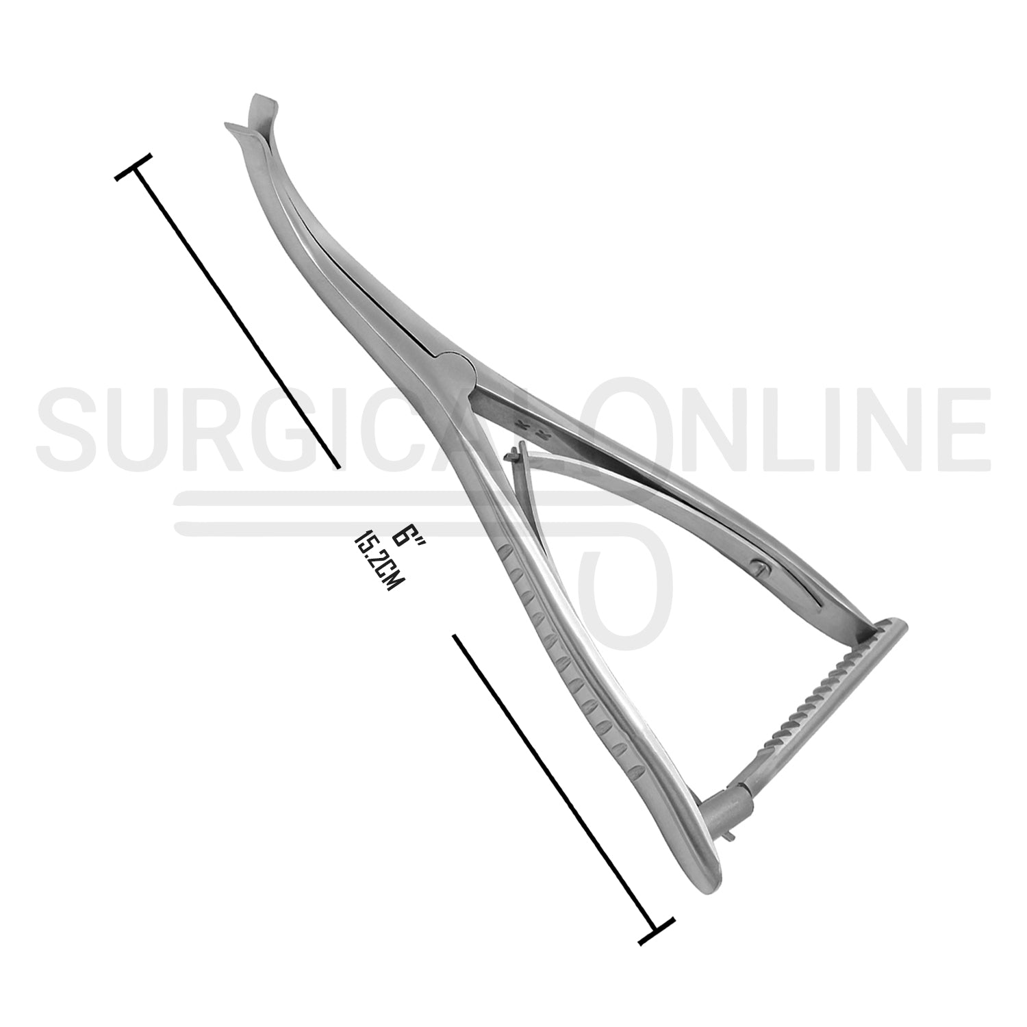 Inge Lamina Spreader 6.00″ Jaws Open to 1 1/8″ Without Teeth