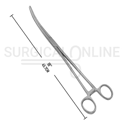 Rochester Pean Forceps Curved 18.00"