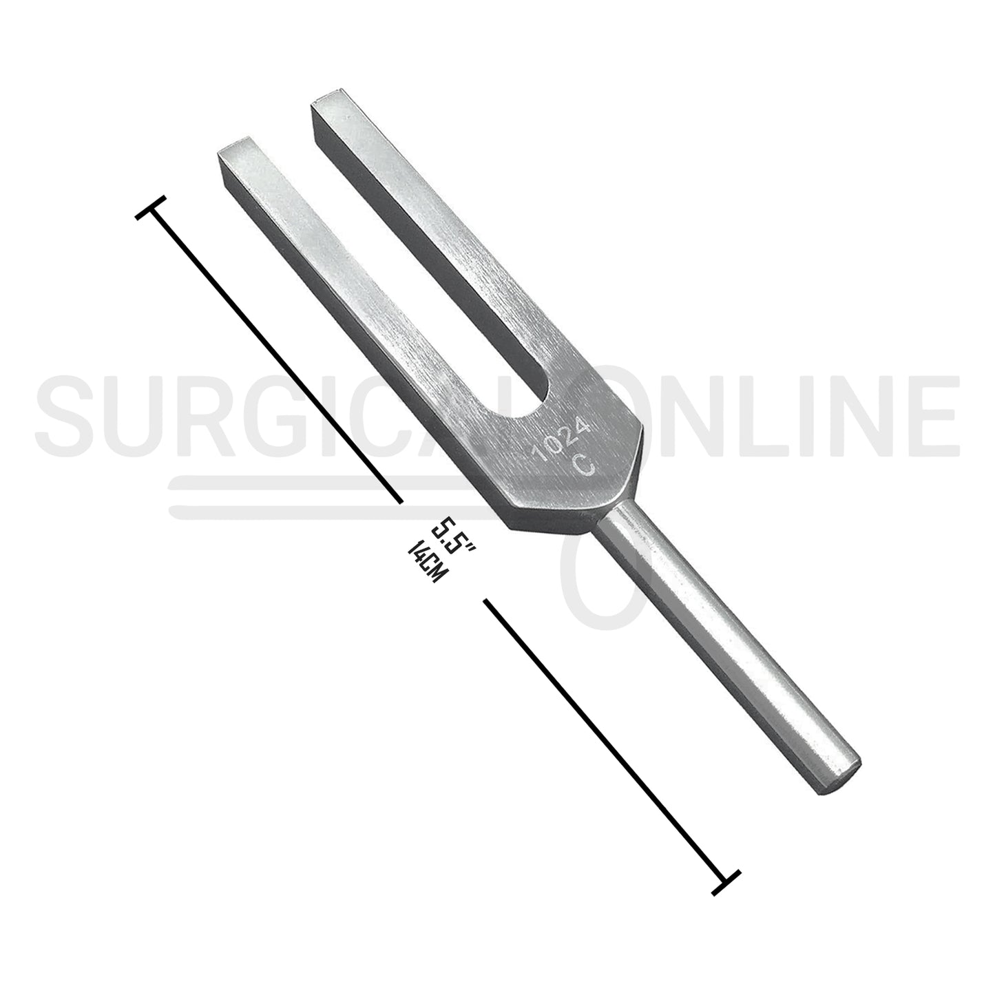 Tuning Fork C-1024 Unweighted 5.5″