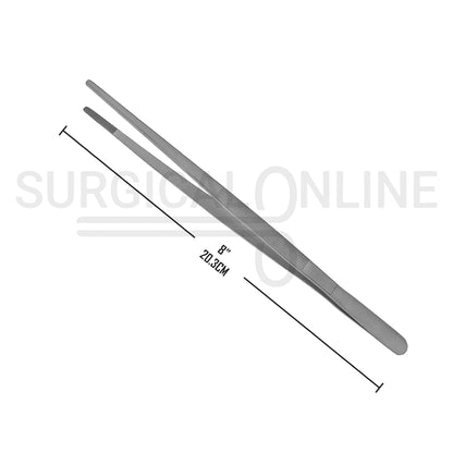 Thumb Dressing Forceps Serrated 8.00"