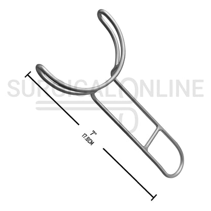 Vestibulum Lip & Cheek Retractor 7″ U-Handle