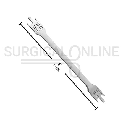 Bracket Positioning Height Gauge 6″ 3.5–5mm For .022″ Brackets
