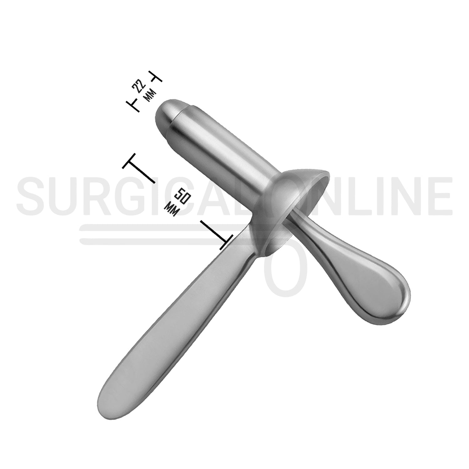 Kelly Anoscope Proctoscope 22 × 50mm Rectal Speculum OB/GYN