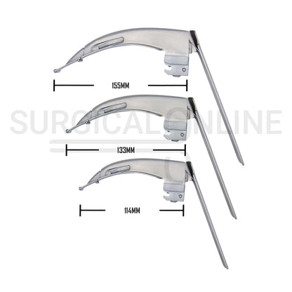 McCoy Flexi-Tip Fiber Optic Laryngoscope Blades Set