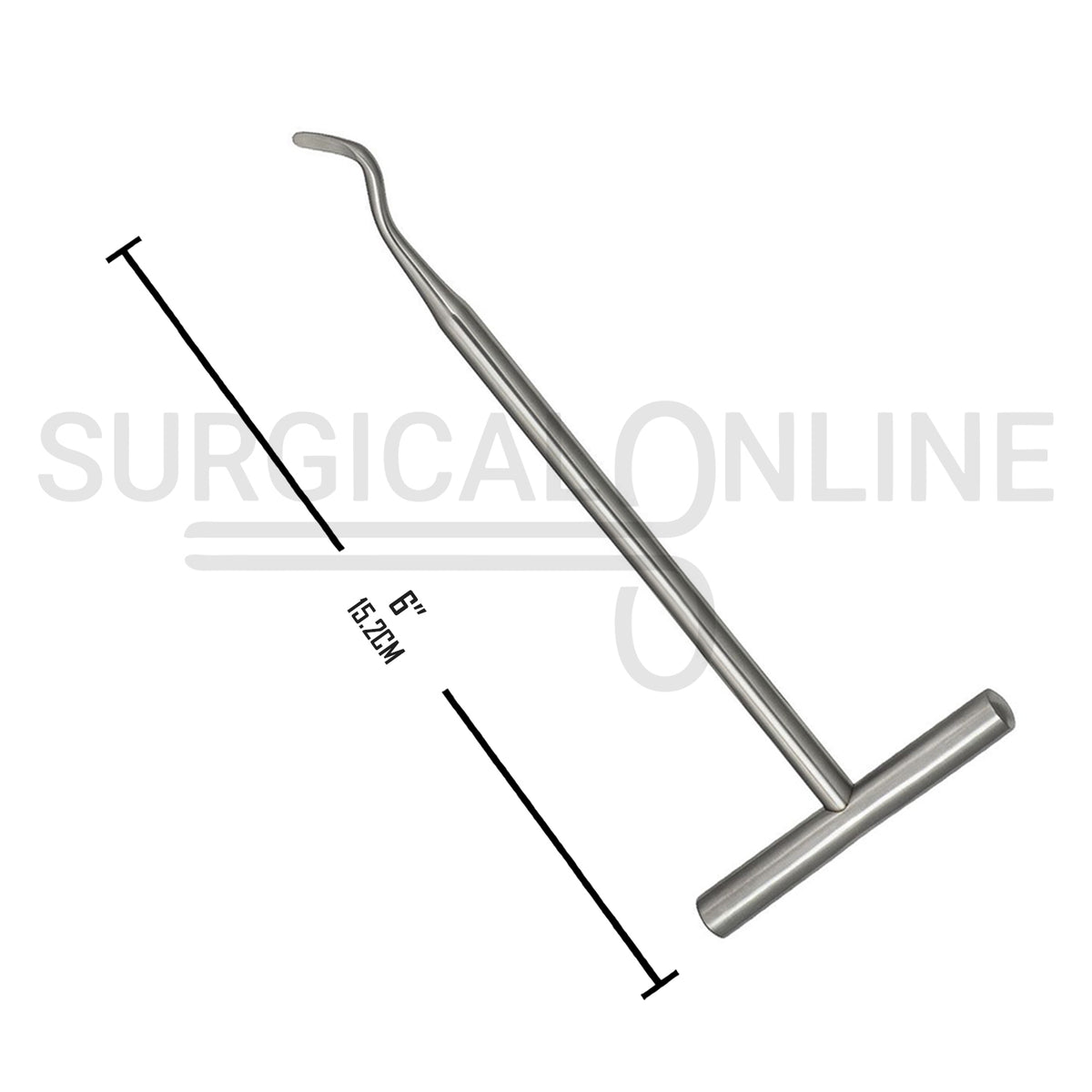 Potts Elevator #7X Right-Angled Tip 6″ T-Bar Handle