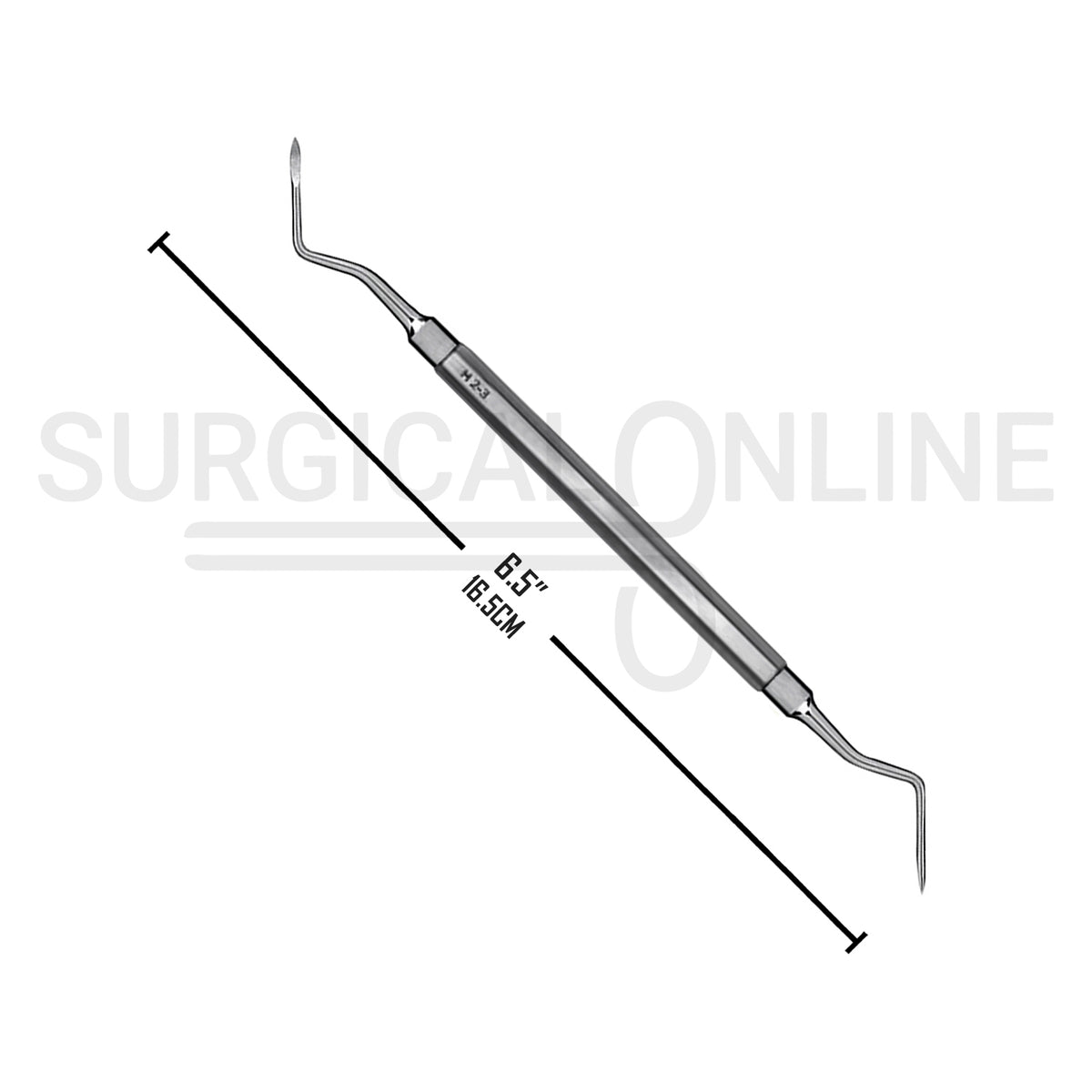 Heidbrink Root Tip Pick Elevator H2-3 Double-Ended 6.5″