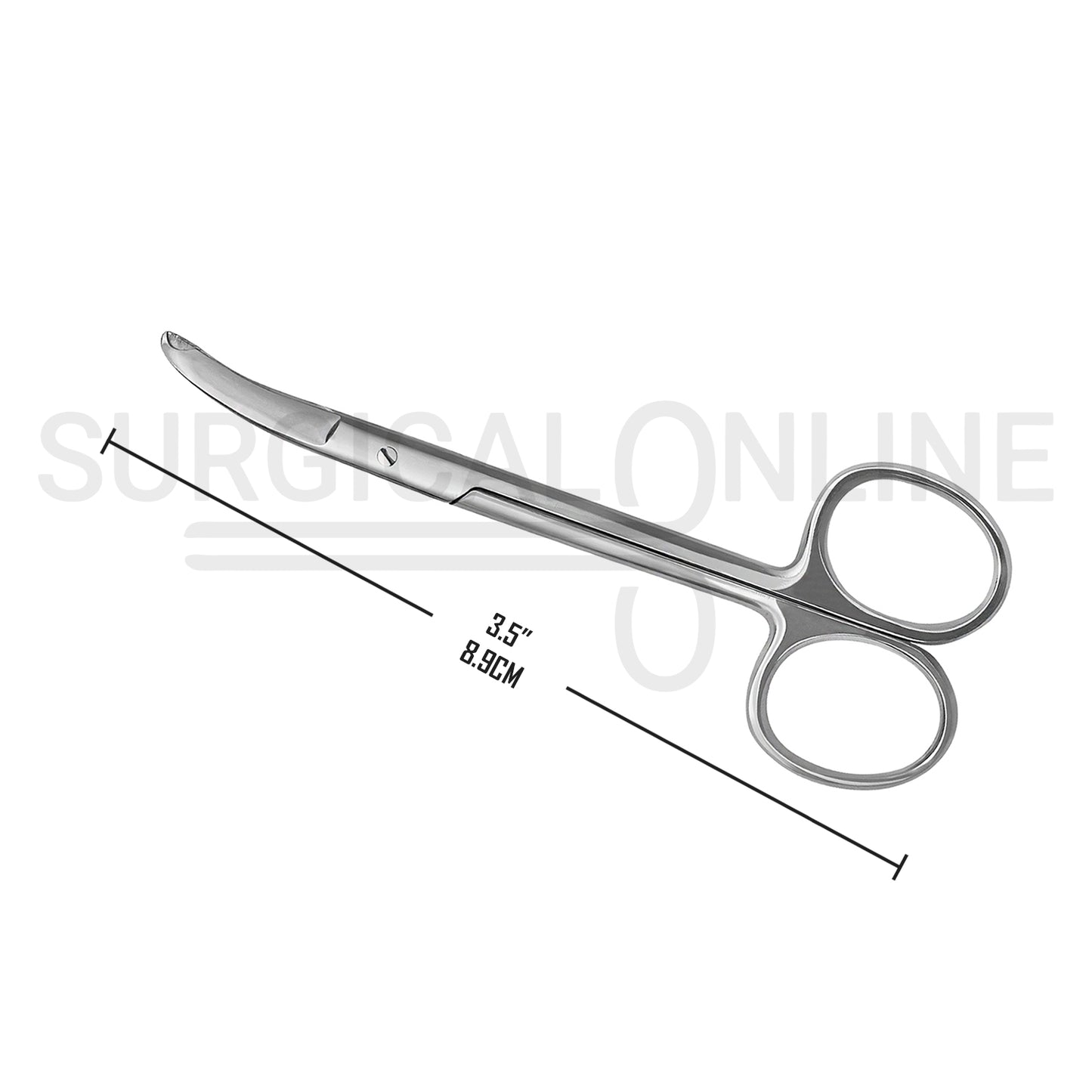 Shortbent Stitch Scissors 3.50" Curved
