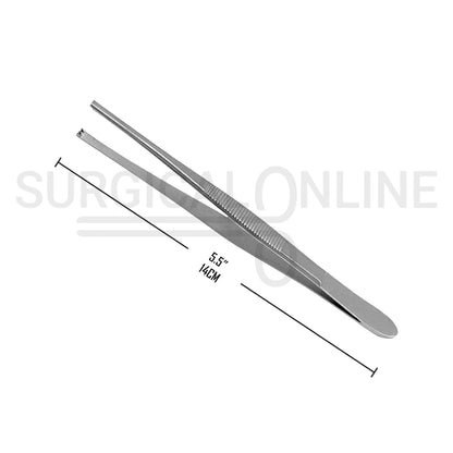 Thumb Tissue Forceps 2X3 Teeth 5.50"