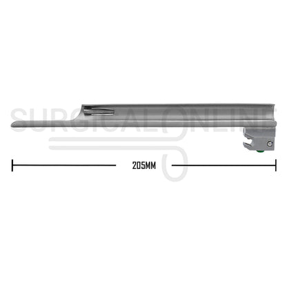 Fiber Optic Laryngoscope Blade Miller #4