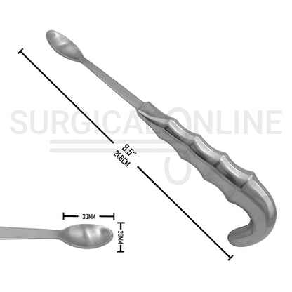 Misch Spoon Cheek & Tongue Retractor 8.5"