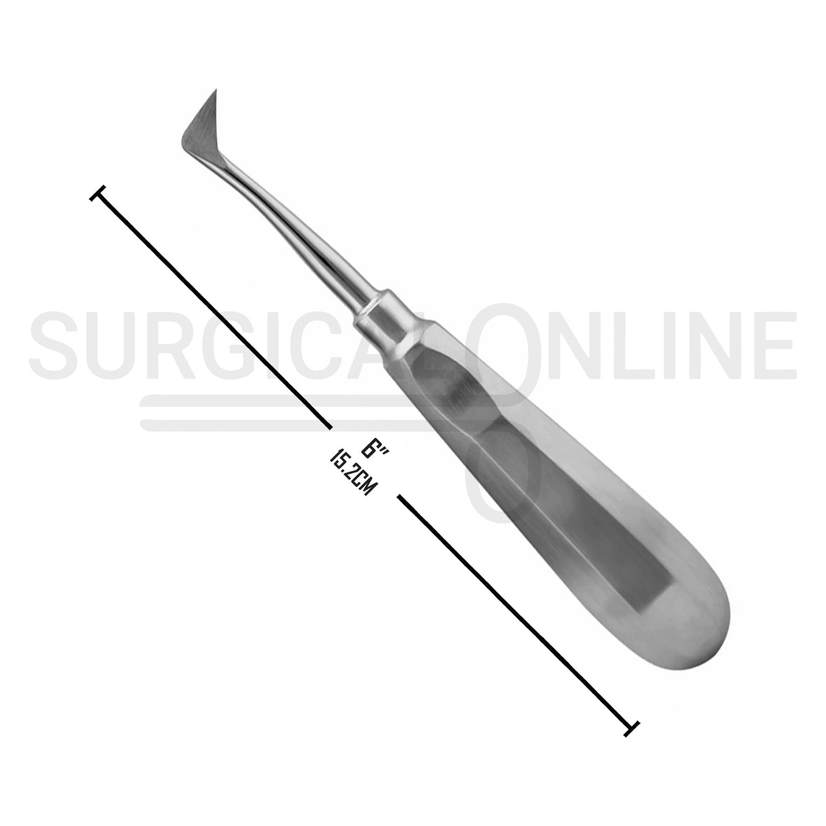 Dental Seldin Elevator #1L Left Angled 6″