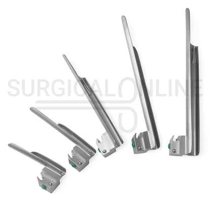 Fiber Optic Laryngoscope Macintosh & Miller Set