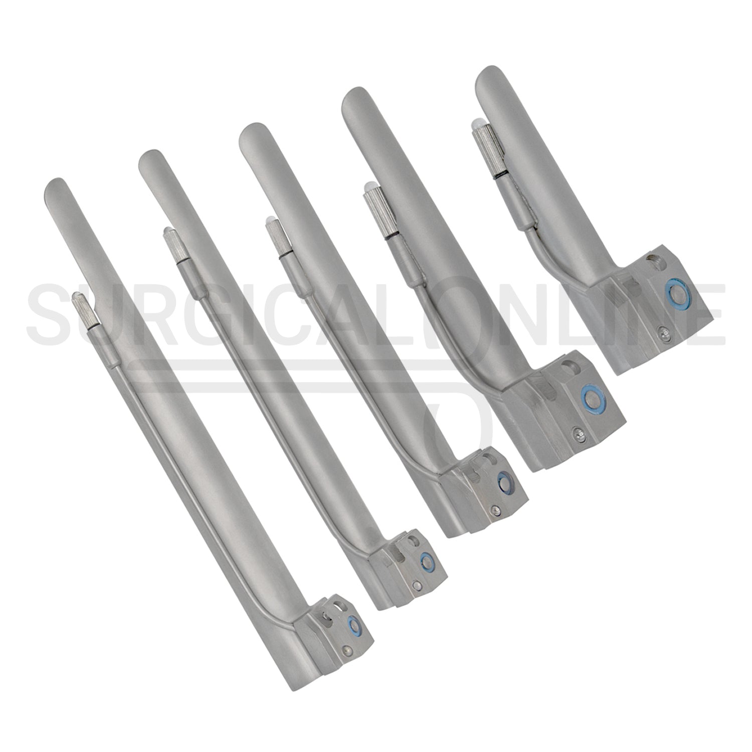 Conventional Laryngoscope Miller 5 Blades Set