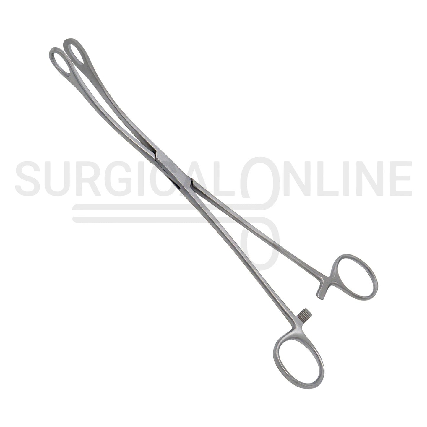 Foerster Sponge Forceps Smooth Curved 7.00"