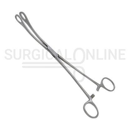 Foerster Sponge Forceps Smooth Curved 7.00"