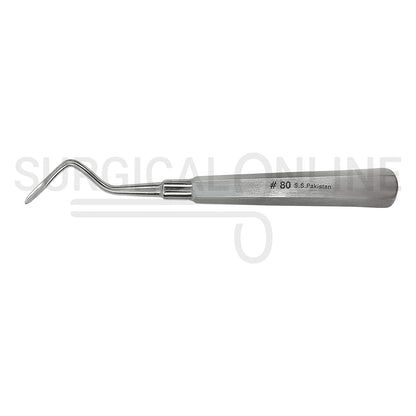 Dental Root Tip Pick Elevator #80 Right Angle 6″
