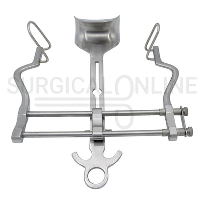 3 Pcs Balfour Abdominal Retractor 4.00" 7.00" & 10.00" Spread Set