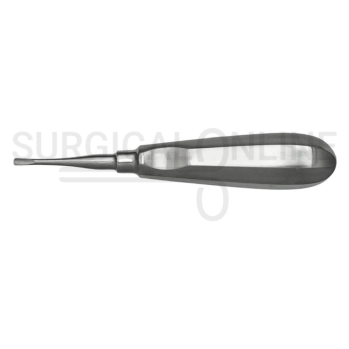 Dental Elevator #81 6″ Straight Flat Tip With Standard Handle