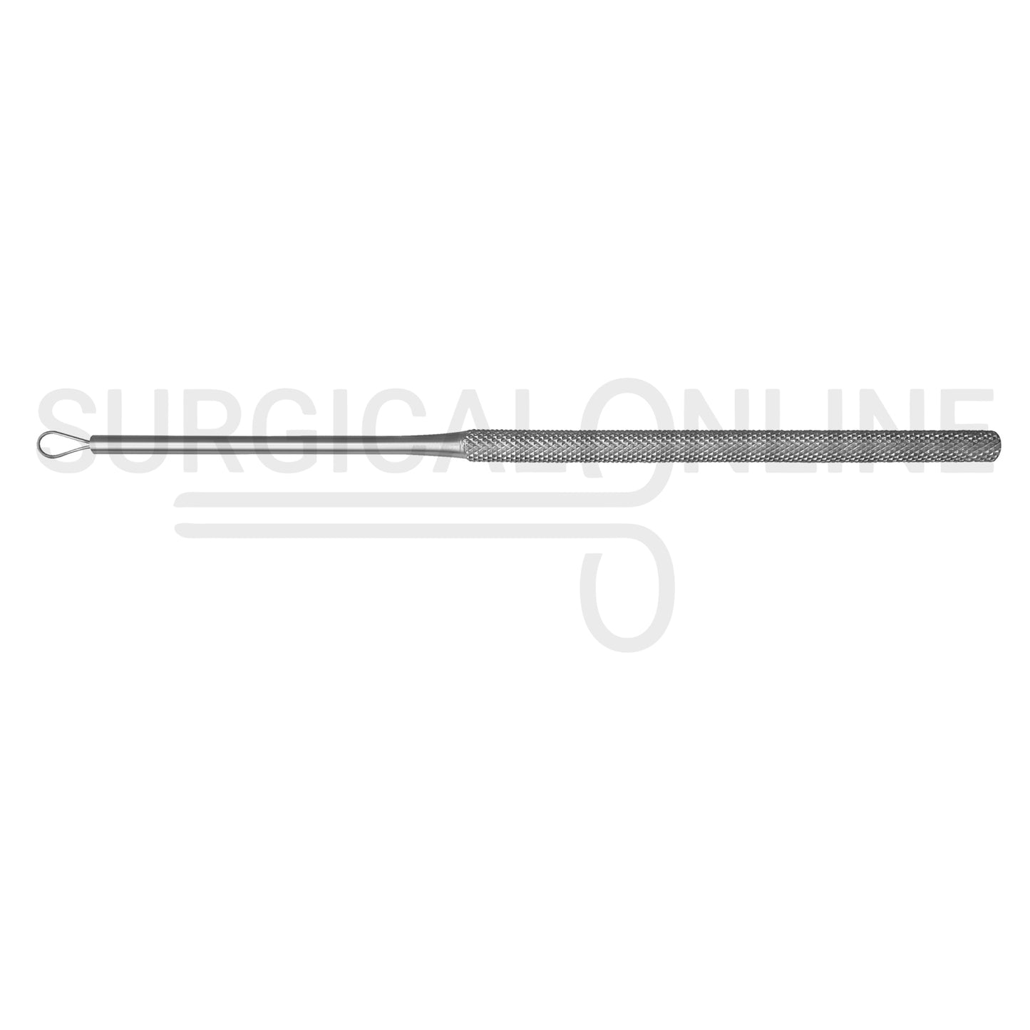 Billeau Ear Loop Curette 6.5″ Ring Blade Size #3 (Large)