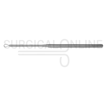 Billeau Ear Loop Curette 6.5″ Ring Blade Size #3 (Large)