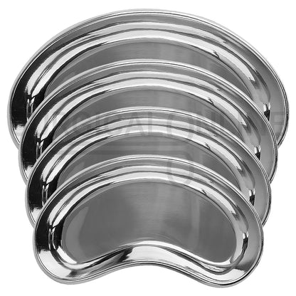 4 Pcs Emesis Basin Kidney Tray 6″, 8″, 10″ & 12″ Bowl Set