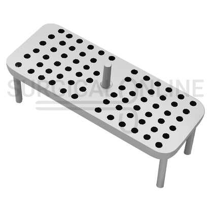 Endodontic Box 100 × 44 × 54mm 72-Hole Endo Stand