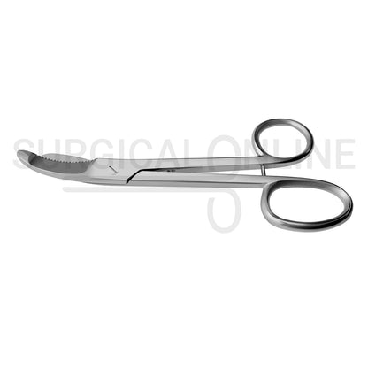 Bruns Plaster Shears 9.50″ Serrated Blade Cast Cutting Scissors