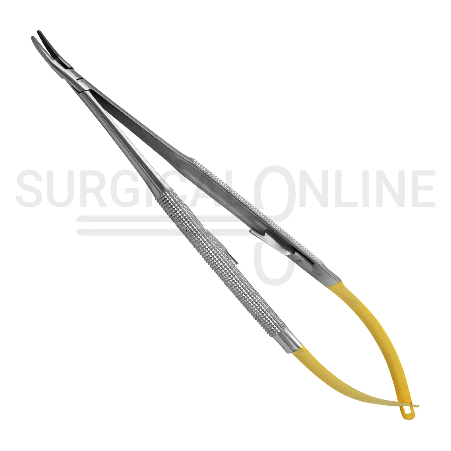 TC Castroviejo Needle Holder 7″ Curved With Lock
