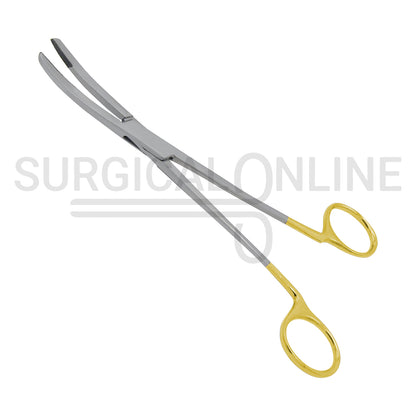 T/C Wynman Crown Remover Gripper Forceps 7″ Gold Ring Handle