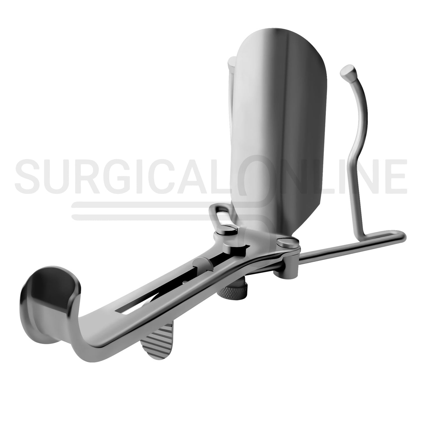 Guttmann Vaginal Speculum 9" Long, 4" x 1 3/8" Solid Center Blade