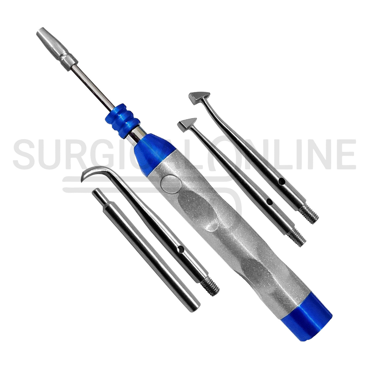5 Pcs Automatic Dental Crown Remover Gun Set