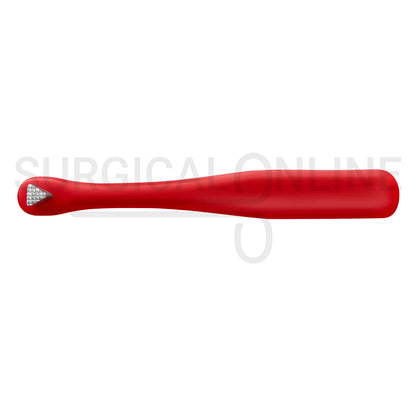 Molar Band Seater Bite Stick Red 5" With Serrated Tip