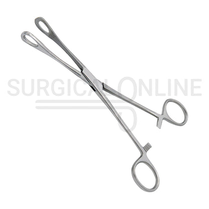 Foerster Sponge Forceps Serrated Straight 7.00"