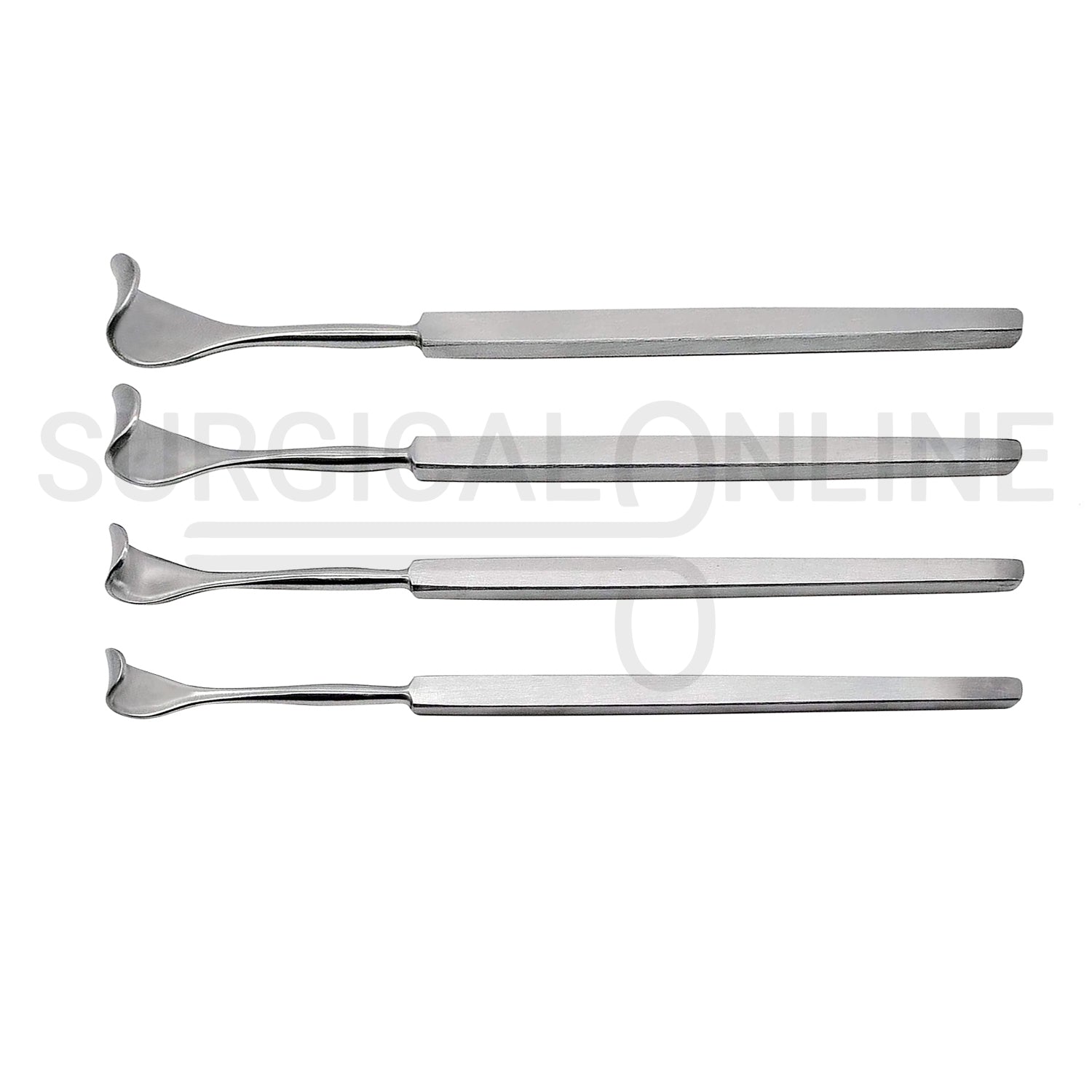 4 Pcs Desmarres Eyelid Retractor 5.5″ Size-1, 2, 3, & 4 Set