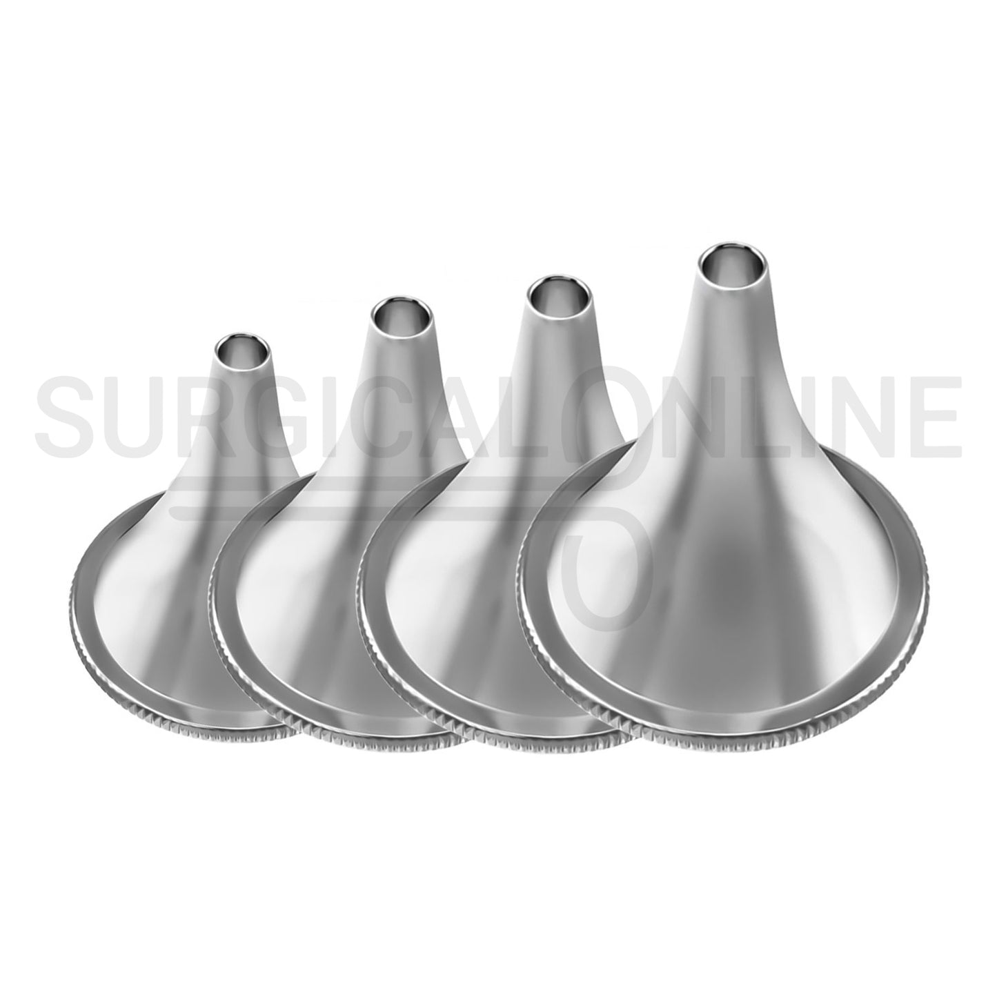 4 Pcs Boucheron Ear Specula 1, 2, 3 & 4 Sizes Speculum Set