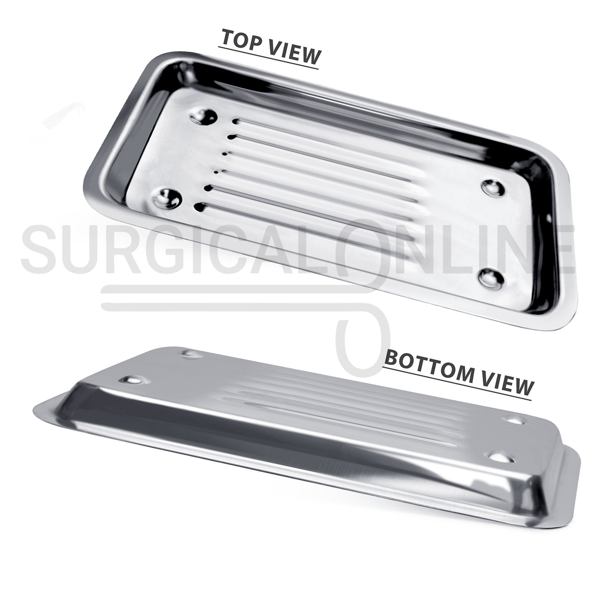 Dental Scaler Tray 8″ × 4.5″ For 7 Instruments