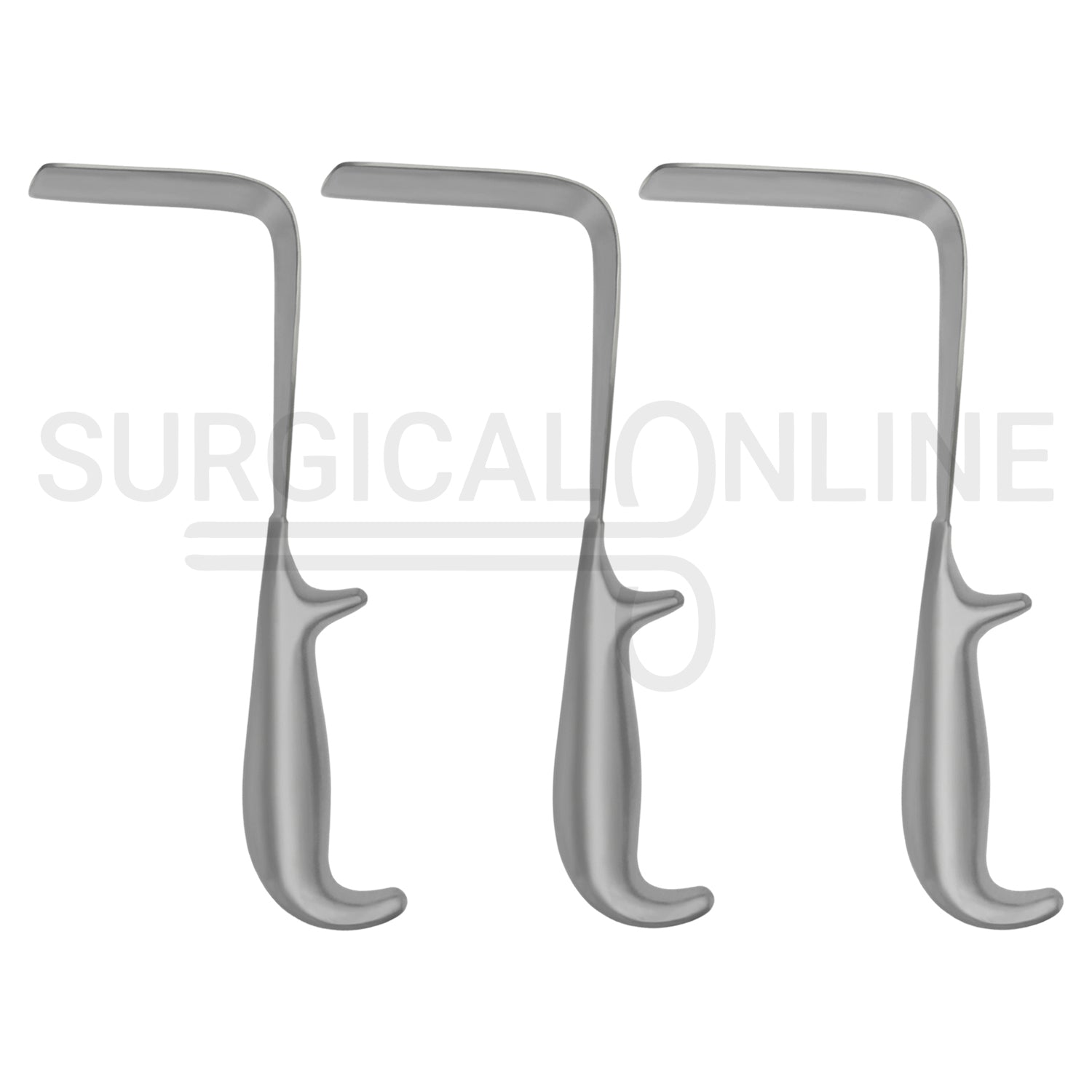 3 Pcs Doyen Vaginal Retractor 9.00″ Small, Medium & Large Set