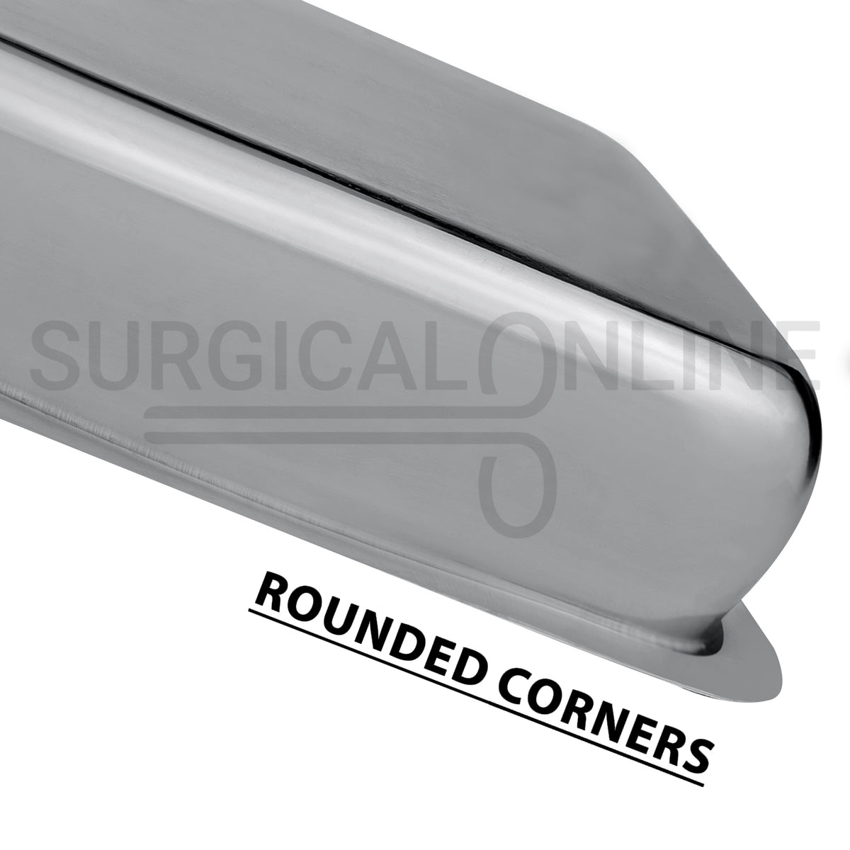 Instrument Sterilization Tray 8″ × 4″ × 2″ With Recessed Grip Lid