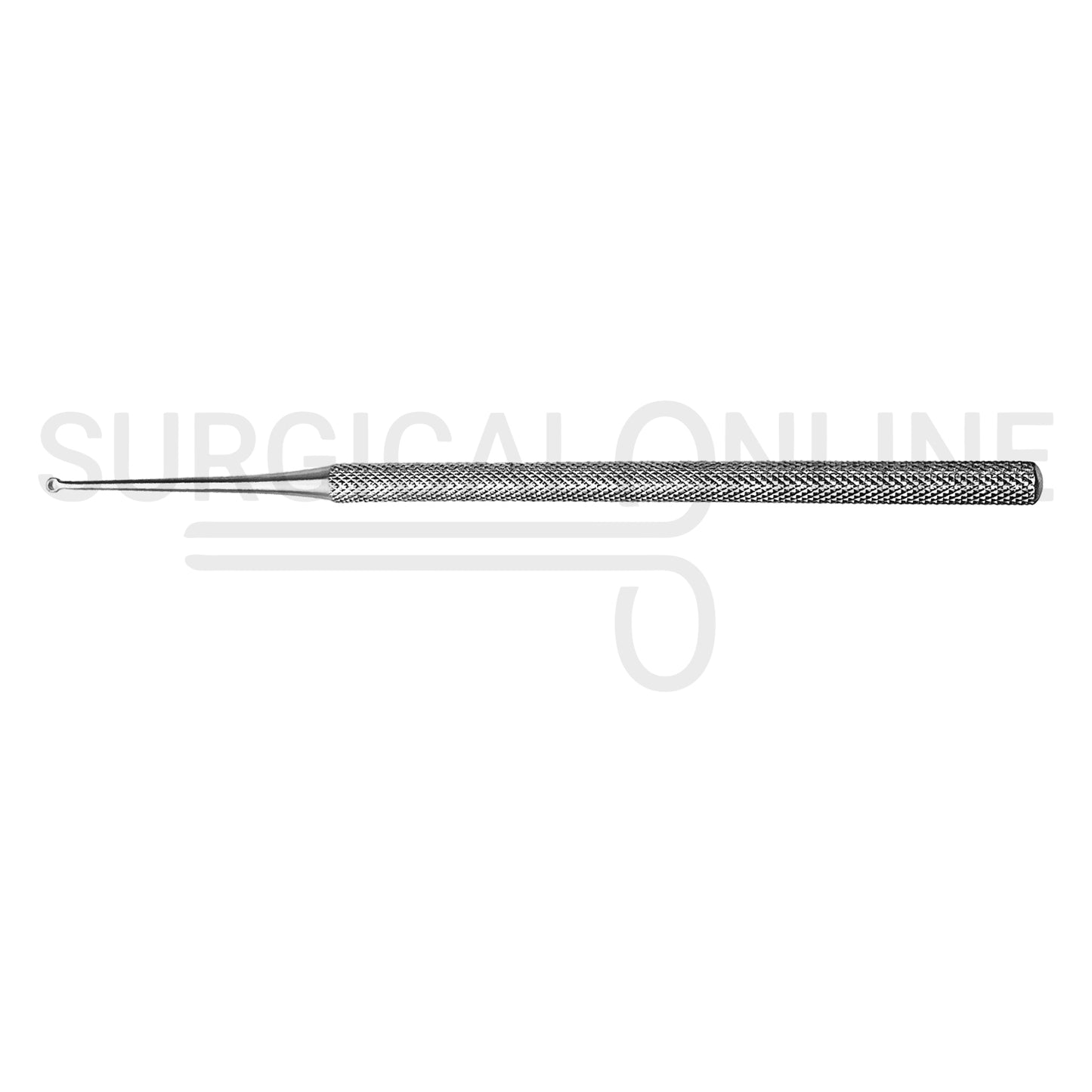 Buck Ear Curette 6.5″ Straight Sharp Blade #0
