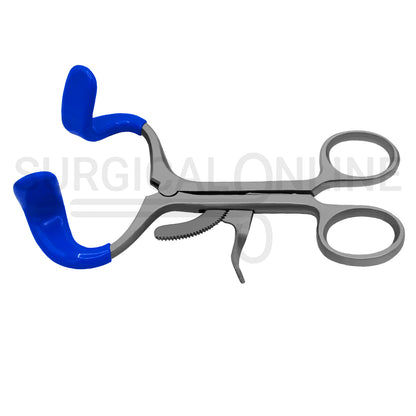 Molt Mouth Gag 5.5″ Adult With Blue PVC Tip