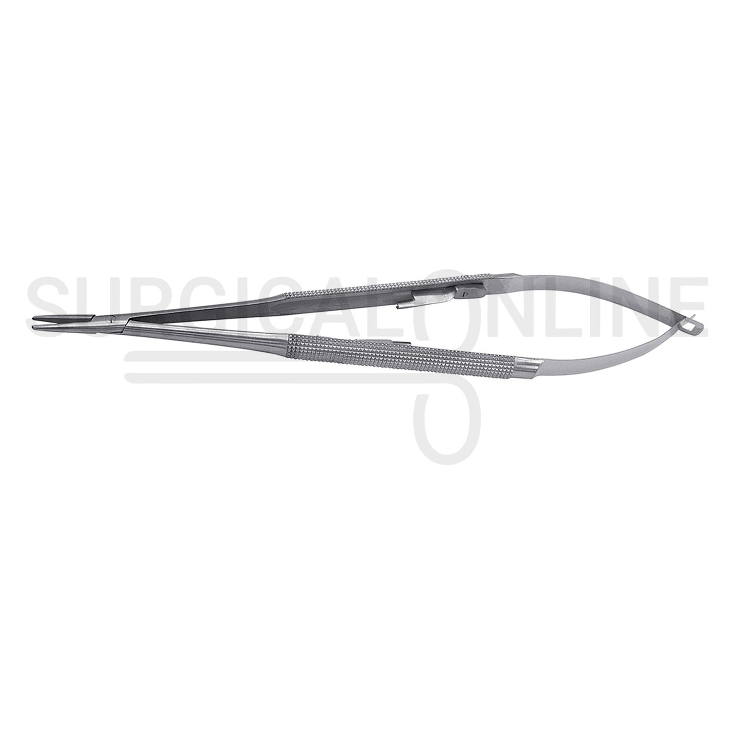 Castroviejo Needle Holder 7.00″ Straight Smooth Tip With Lock
